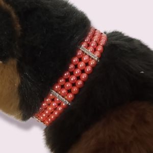 NWT Bead Dog Necklace